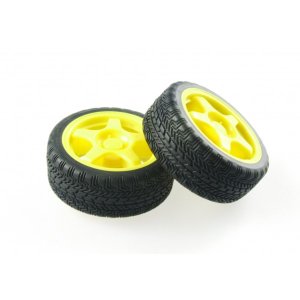 画像1: Rubber Wheel for A4WD and A2WD (Pair)