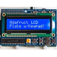 Adafruit Blue&White 16x2 LCD+Keypad Kit for Raspberry Pi