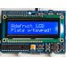 画像1: Adafruit Blue&White 16x2 LCD+Keypad Kit for Raspberry Pi (1)