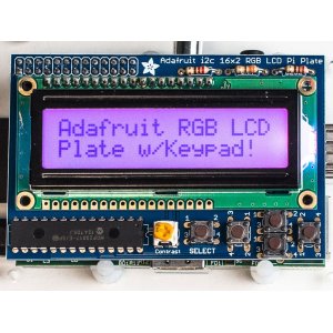 画像1: Adafruit RGB Positive 16x2 LCD+Keypad Kit for Raspberry Pi