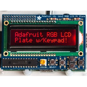 画像1: Adafruit RGB Negative 16x2 LCD+Keypad Kit for Raspberry Pi