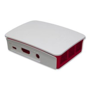 画像1: RASPBERRY-PI3-CASE  Official Raspberry Pi 3 Case - Red and White