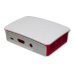 画像1: RASPBERRY-PI3-CASE  Official Raspberry Pi 3 Case - Red and White (1)