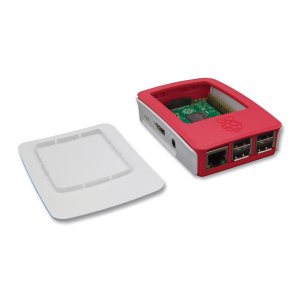 画像2: RASPBERRY-PI3-CASE  Official Raspberry Pi 3 Case - Red and White