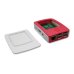 画像2: RASPBERRY-PI3-CASE  Official Raspberry Pi 3 Case - Red and White (2)