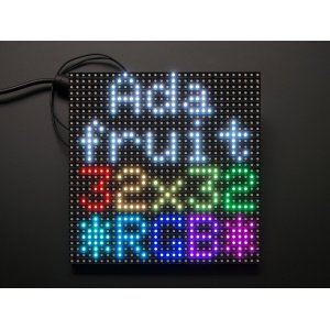 画像1: 32x32 RGB LED Matrix Panel - 6mm pitch
