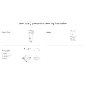 画像2: Basic Suite（Suction Cup/Gripper/Air Pump Kit）