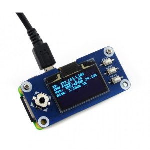 画像2: 1.3inch OLED display HAT for Raspberry Pi　(128x64)