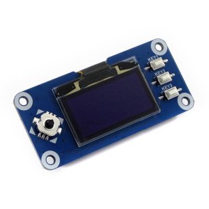 画像1: 1.3inch OLED display HAT for Raspberry Pi　(128x64)