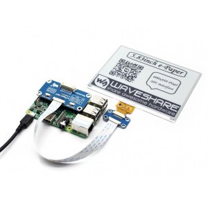 画像3: 5.83inch E-Ink display HAT for Raspberry Pi　(600x448)