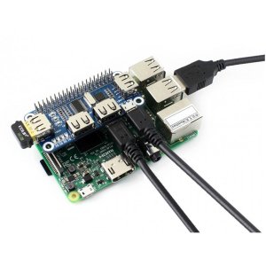 画像4: 4 Port USB HUB HAT for Raspberry Pi