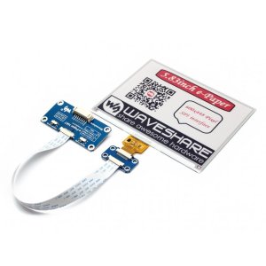 画像3: 5.83inch E-Ink display HAT for Raspberry Pi, red/black/white three-color (600x448)