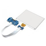 5.83inch E-Ink display HAT for Raspberry Pi, red/black/white three-color (600x448)
