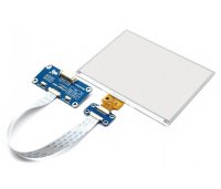 5.83inch E-Ink display HAT for Raspberry Pi, red/black/white three-color (600x448)