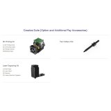 Creative Suite(3D Print/Pen Holder+Pen/Laser Engraving Kit)