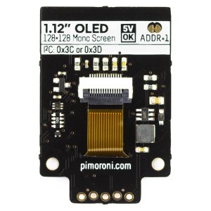 画像3: 1.12" Mono OLED (128x128, white/black) Breakout