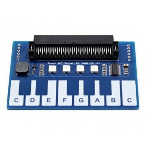 画像1: Mini Piano Module for micro:bit, Touch Keys to Play Music