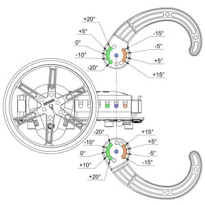 画像3: Pololu Balboa 32U4 バンパーケージキット