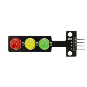 画像1: Traffic Light LED Display Module for ArduinoーLEDの信号機モジュール