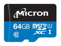 Micron Industry用 microSDカード 64GB  A1対応