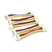 Grove - Universal 4 Pin Buckled 5cm Cable (5pcs Pack)