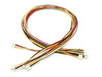 Grove - Universal 4 Pin Buckled 40cm Cable (5pcs Pack)
