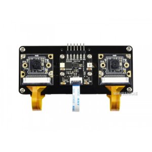 画像3: Binocular Stereo Vision Expansion Board For Raspberry Pi Compute Module, Small Size