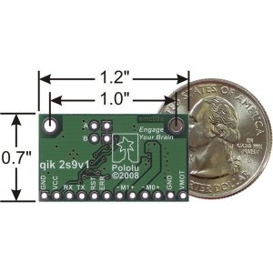 画像2: Pololu Qik 2s9v1 Dual Serial Motor Controller