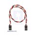 画像1: Twisted Servo Extension Cable 12" Female - Female (1)