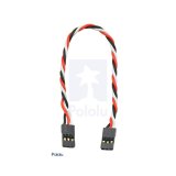 Twisted Servo Y Splitter Cable 6" Female - Female