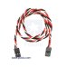 画像1: Twisted Servo Y Splitter Cable 24" Female - Female (1)