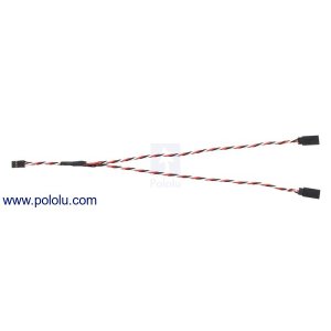 画像4: Servo Y Splitter Cable 12" Female - 2x Male