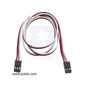 画像1: Servo Extension Cable 24" Female - Female