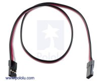 Servo Extension Cable 12" Female - Female