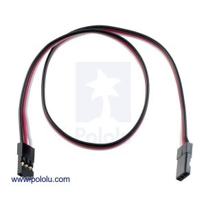 画像1: Servo Extension Cable 12" Female - Female