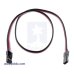 画像1: Servo Extension Cable 12" Female - Female (1)