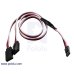 画像1: Servo Y Splitter Cable 12" Female - 2x Male (1)