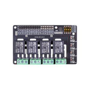 画像2:  4チャネルSPDTリレーHAT for Raspberry Pi