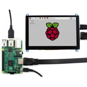 画像3: Raspberry Pi 用 5inch タッチスクリーンLCD(H) マルチメディア対応