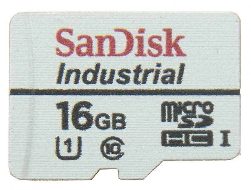 Raspberry Pi起動動作確認済み Industry用microSDカードClass10　16GB [SanDisk]