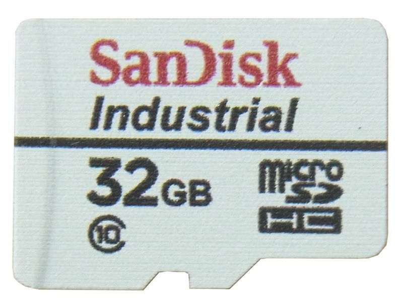 Raspberry Pi起動動作確認済み Industry用microSDカードClass10　32GB [SanDisk]