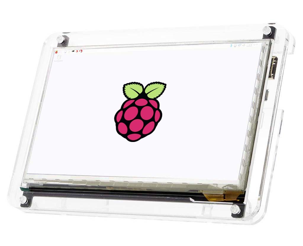 7インチタッチモニター raspberrypi用 - ディスプレイ・モニター本体