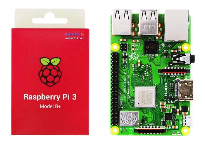Raspberry Pi 3 Model B+ 電源 SDカードセット