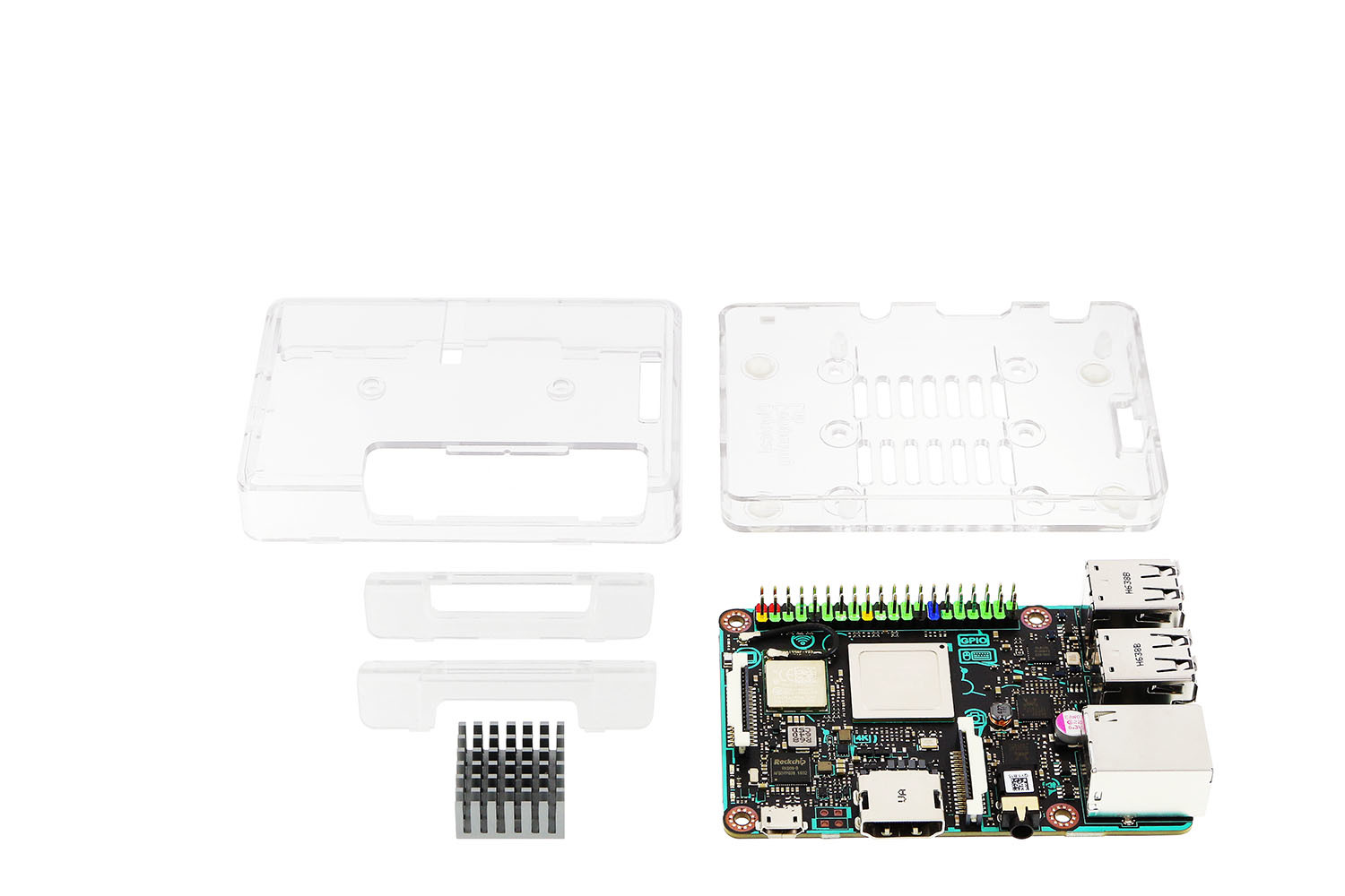 ASUS Tinker Board S ボード＆ケースセット-Physical Computing Lab