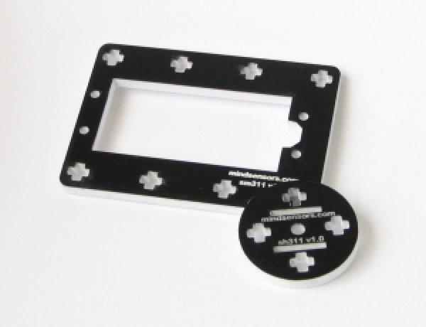 画像1: Hitec Standard Servo Mounting kit for NXT (1)