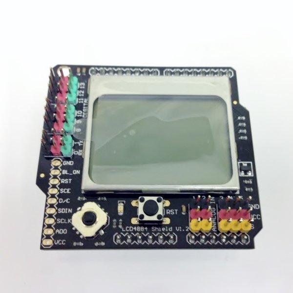 画像1: Graphic LCD4884 Shield For Arduino (1)