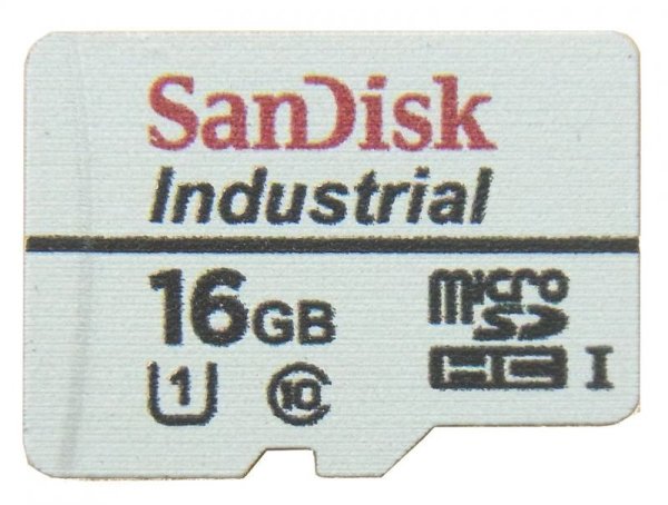 画像1: Raspberry Pi起動動作確認済み Industry用microSDカードClass10　16GB [SanDisk] (1)