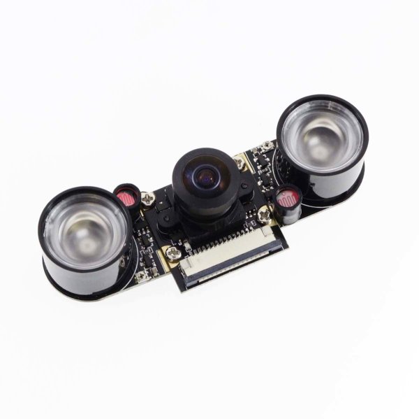 画像1: Raspberry Pi用カメラモジュール(Night Vision,Fish Lens) (1)