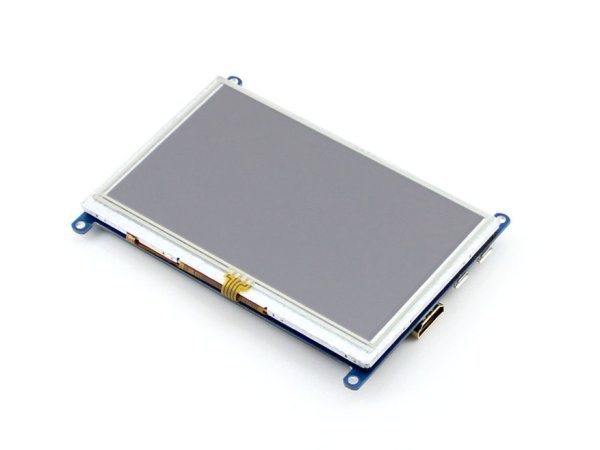 画像1: Raspberry Pi 用 5inch タッチスクリーンLCD(B) (1)