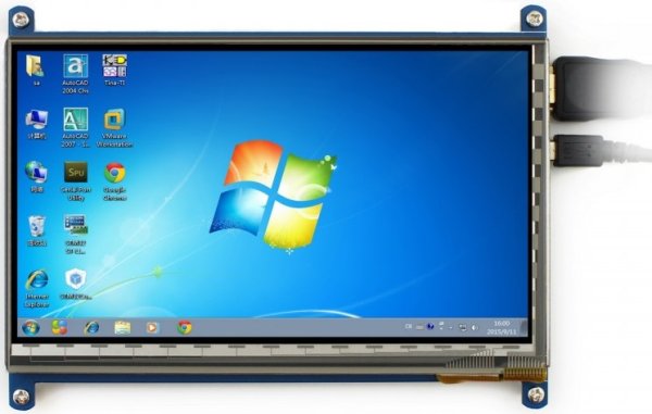 画像4: Raspberry Pi 用 5inch タッチスクリーンLCD(B) (4)
